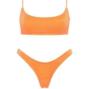 Triangl Mica Apricot Sparkle Set